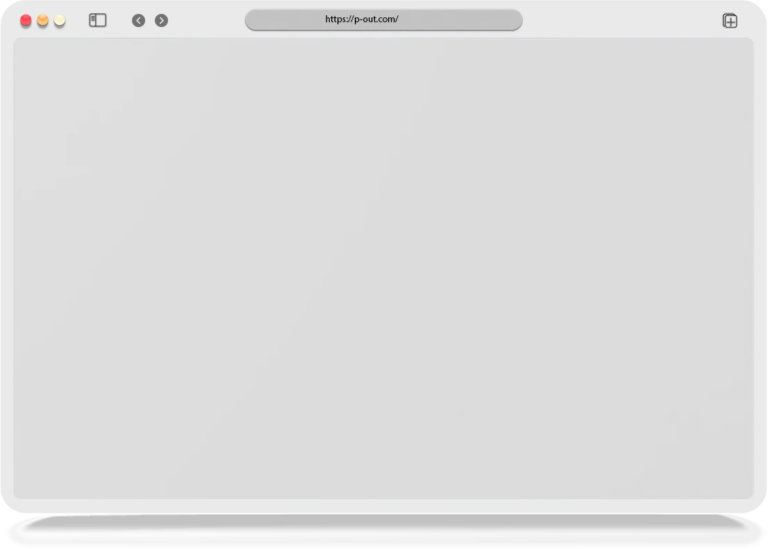 Browser frame
